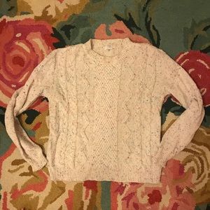UO Cotton Cable Knit Sweater